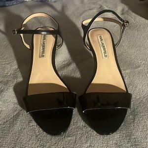Cute classic black heels Karl lagerfeld